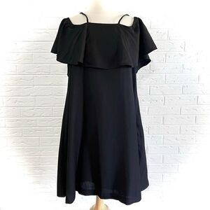 🚨4/$25 NWT Suno Black Off The Shoulder Tent Dress Size 6